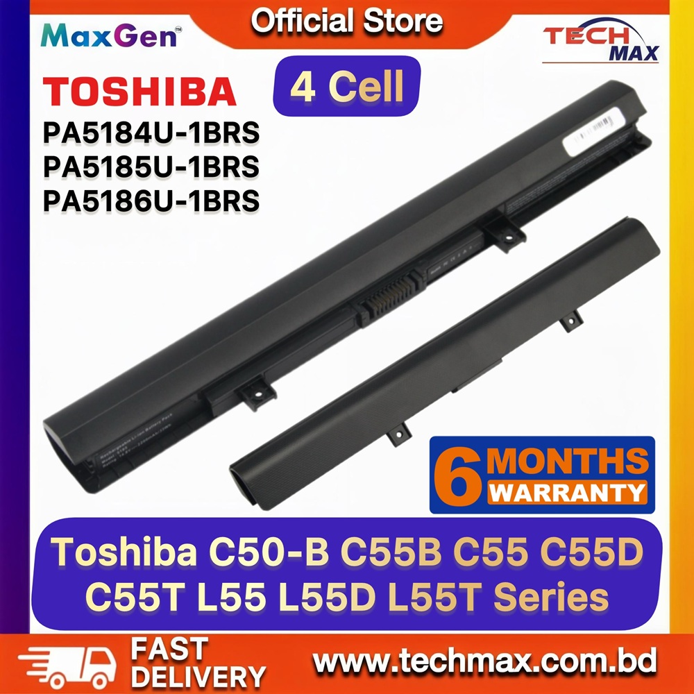 Toshiba Satellite PA5185U-1BRS battery for C50 C55 C55D L55 laptop models