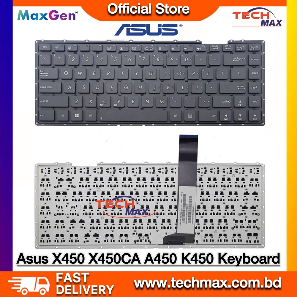 ASUS X450 X450C X450CA X450J X450LA laptop keyboard replacement