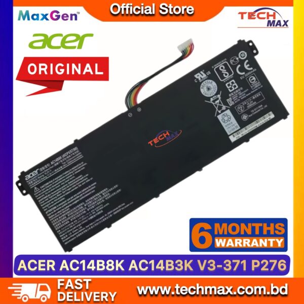 Original Acer AC14B8K AC14B3K battery for Aspire ES1 E3 V3 laptop models