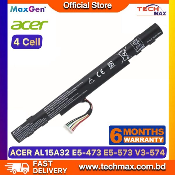 Acer AL15A32 battery for Aspire E5-573 E5-574 E5-772 E5-773 laptop models