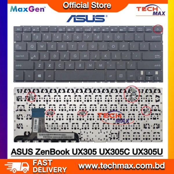 ASUS ZenBook UX305 UX305LA Keyboard premium laptop keyboard