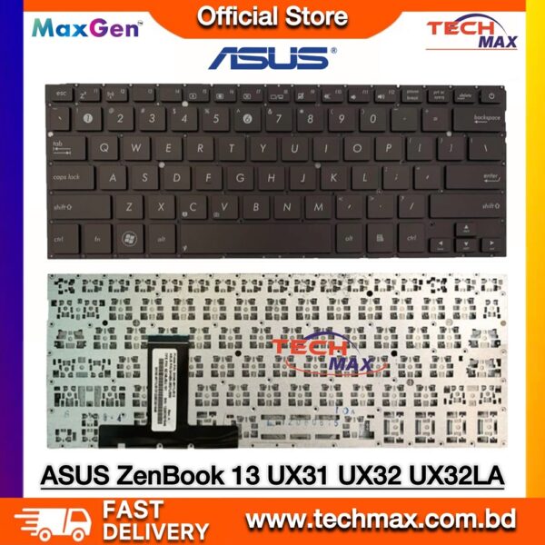 ASUS ZenBook UX31 UX32 Keyboard backlit laptop keyboard