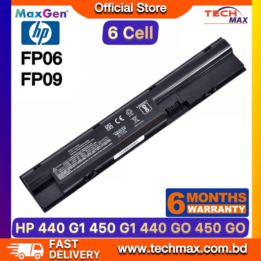 HP FP06, FP09 Battery For HP ProBook 440 G0, 440 G1, 445 G0, 445 G, 450 G0, 450 G1, 455 G0, 455 G1, 470 G0, 470 G1, ElitePad 900 G1 Series Laptop Battery 1 HP FP06 FP09 Battery for ProBook 440 445 450 455 470 G0 G1