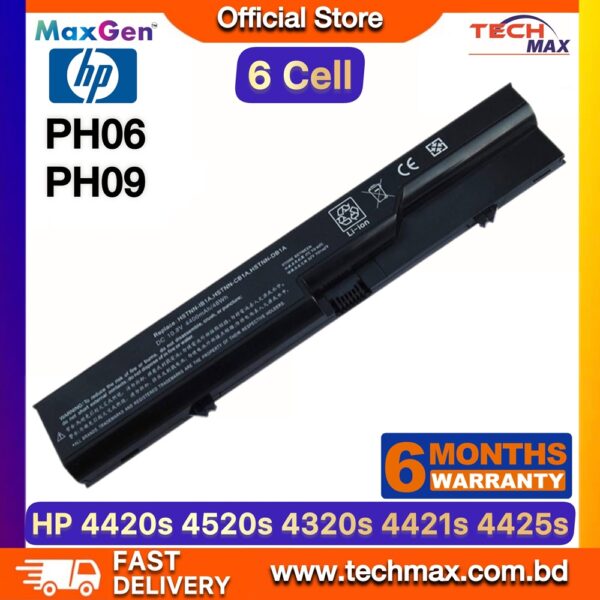 HP PH06 PH09 Battery for ProBook 620 625 4320 4321s 4420s 4520s
