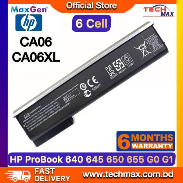 HP CA06 CA06XL CA09 Battery for ProBook 640 G1 650 G1 Laptop Battery