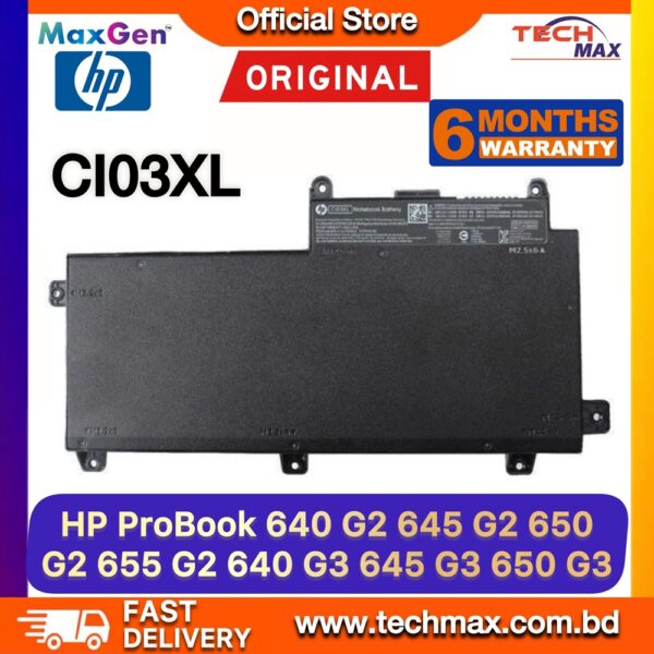 Original HP CI03XL Battery for ProBook 640 G2 640 G3 650 G2 Laptop Battery