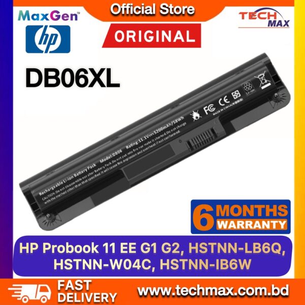HP DB03 DB06XL Battery for ProBook 11 EE G1 G2 Laptop Battery