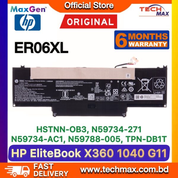 Original HP ER06XL Battery for EliteBook x360 1040 G11 Laptop Battery
