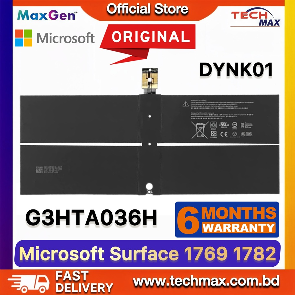 Microsoft Surface 1769 1782 Battery For Surface 1st Gen 1769 (2017) Surface 1782 13.5'' G3HTA036H, 2-LQN-00004 KSR-00001 DAG-00003 DYNK01 Series Premium Laptop Battery 1 Microsoft Surface 1769 1782 Battery G3HTA036H 13.5 inch
