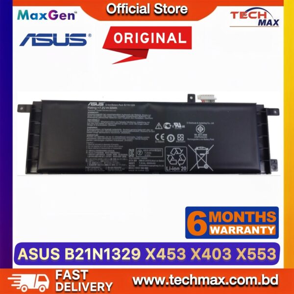 Original ASUS B21N1329 C21N1329 Battery for X403 X453 X503 X553 F453 F553 Laptop Battery