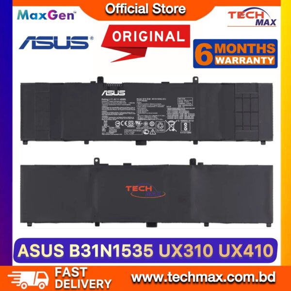 Original ASUS B31N1535 Battery for UX310UA UX410UA UX410UQ UX3410UA Laptop Battery