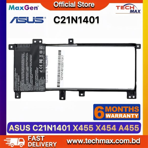 ASUS C21N1401 Battery for X455 X455LA X455LD X455LF Y483L F455L Laptop Battery
