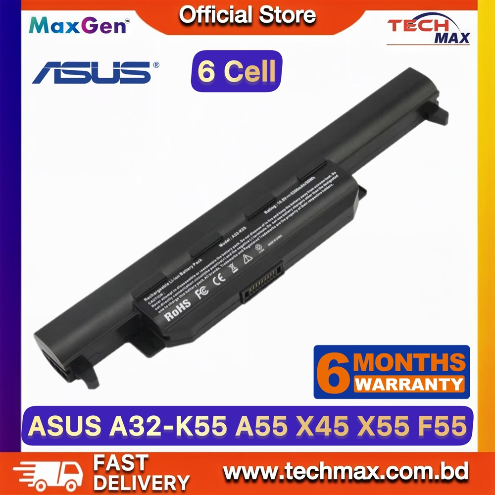 ASUS A32-K55, A33-K55, A41-K55, A42-K55 Battery For ASUS K55A, K55D, K55DE, K55DR, K55N, K55V, K55VD, K55VM, K55VS, K45A, K45D, K45DE, K45DR, K45N, K45V, K45VD, K45VG, K45VM, K45VS, K75A, K75D, K75DE, K75V, K75VD, K75VM, A55A, A55VD, A45VD, X55A, X55C, X55U, X55V, X55VD, X75V, X45VD, R500A, R500VD, R700VM, U57A, U57V, U57VD, U57VM Series Laptop Battery 1 ASUS A32-K55 A33-K55 A42-K55 Battery for K45 K55 K75 A55 X55 Laptop Battery