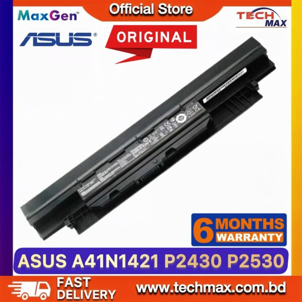 Original ASUS A41N1421 Battery for P2430 P2501LA P2520LA P2530UA PU551LA Laptop Battery