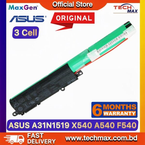 Original ASUS A31N1519 Battery for VivoBook X540 X540L X540LA A540 F540 R540 Laptop Battery