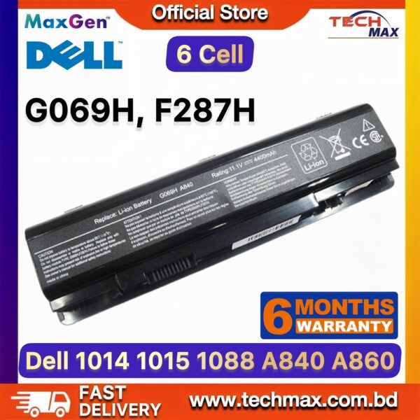 Dell G069H F287H Battery for Vostro 1014 1015 1088 Inspiron 1410 Laptop Battery