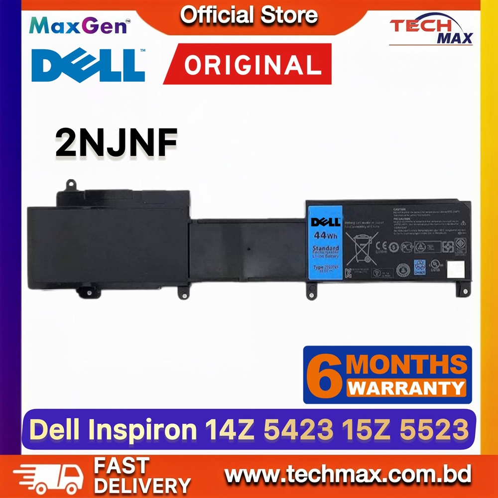 Original Dell 2NJNF Battery For Dell Inspiron 14z-5423, Inspiron 15z-5523, 8JVDG, T41M0, TPMCF Series Laptop Battery 1 Original Dell 2NJNF Battery for Inspiron 14z 5423 15z 5523 Laptop Battery