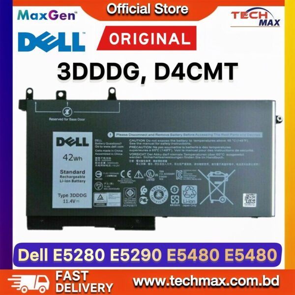 Original Dell 3DDDG Battery for Latitude 5280 5480 5580 Precision 3520 Laptop Battery