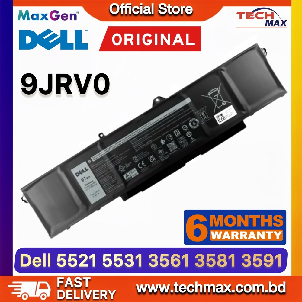 Original Dell 9JRV0 Battery For Dell Latitude 5521, 5531, Dell Precision 3561, 3571, 3581, 3591 Series Laptop Battery 1 Original Dell 9JRV0 Battery for Latitude 5521 5531 Precision 3561 Laptop Battery