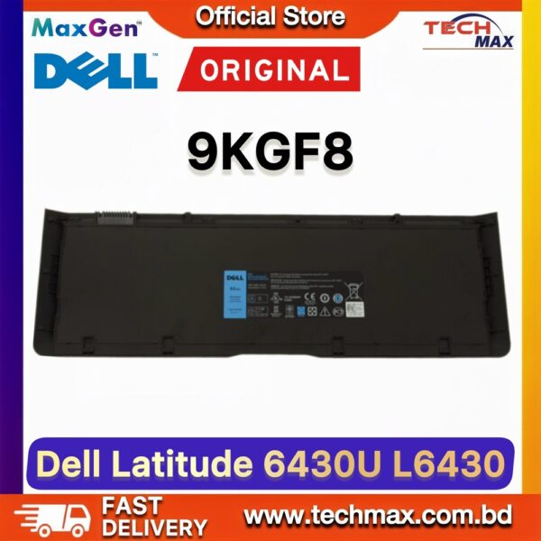 Original Dell 9KGF8 Battery for Latitude 6430u L6430u Ultrabook Laptop Battery