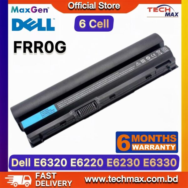 Dell FRR0G, FRROG, TPHRG, RFJMW, F7W7V Battery For Dell Latitude E6120, E6220, E6230, E6320, E6330, E6430s Series Laptop Battery for Latitude E6120 E6220 E6230 Laptop Battery