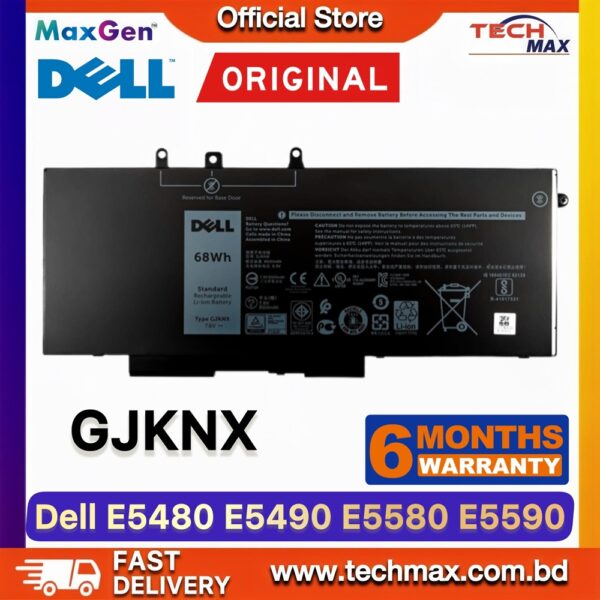 Original Dell GJKNX Battery for Latitude 5280 5480 5580 Precision 3520 Laptop Battery