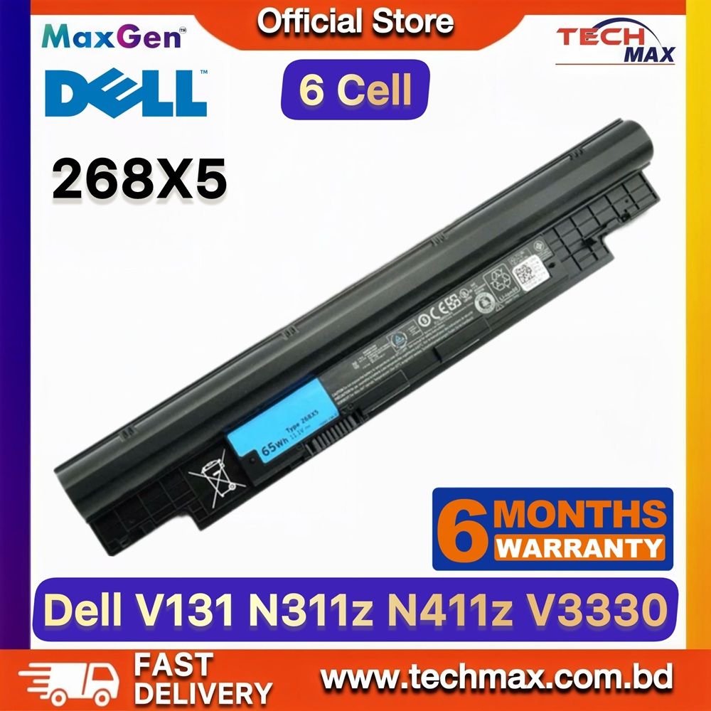 Dell 268X5, V131 Battery For Dell Inspiron 14z N411z, Inspiron 13z N311z, Latitude 3330, Vostro V131, V131D, V131R Series Laptop Battery 1 Dell 268X5 V131 Battery for Inspiron 14z N411z 13z N311z Laptop Battery