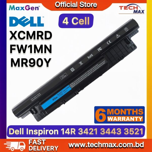 Dell XCMRD Battery for Inspiron 14 3421 15 3521 17 3721 Laptop Battery