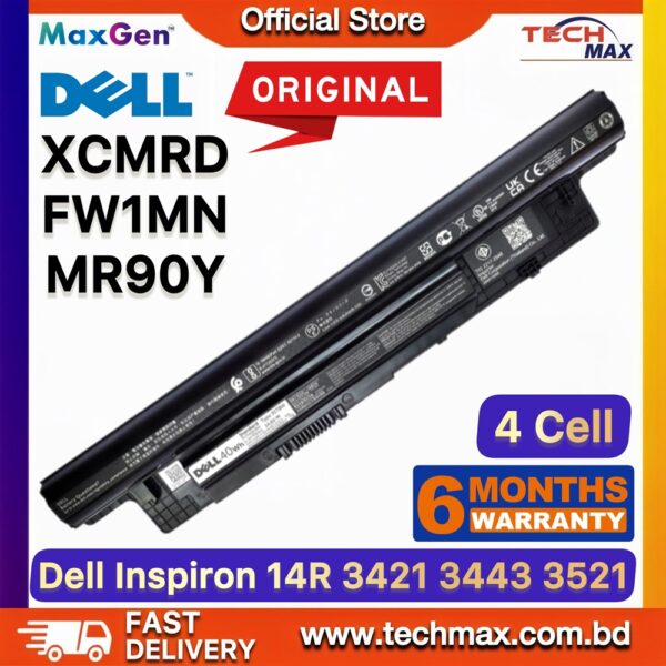 Original Dell XCMRD Battery for Inspiron 14 3421 15 3521 17 3721 Laptop Battery