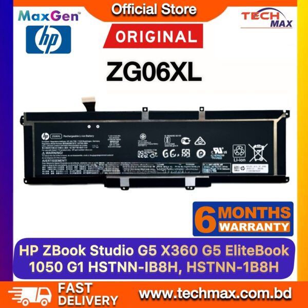 Original HP ZG06XL Battery for EliteBook 1050 G1 ZBook Studio G5 Laptop Battery