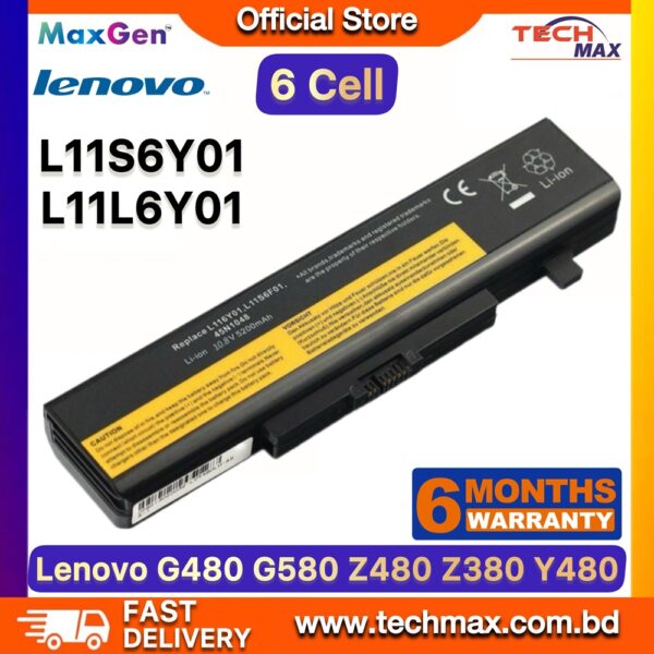 Lenovo L11S6Y01 Battery for IdeaPad G480 G500 G580 G700 ThinkPad E430 E440 Laptop Battery