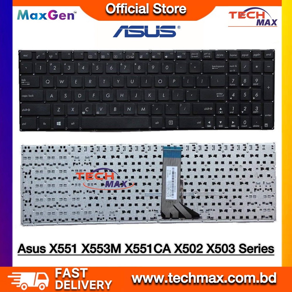 ASUS X551, X551C, X551CA, X551M, X551MA, X551MAV, X551CA-DH31, X551CA-RI3N15, X551CA-SX008D, X551CA-SX009D, X551CA-SX010D, X551CA-SX011D, X552, X502, X502C, X502CA, P551CA, R512, R512C, R512CA, R512M, R512MA, F551, F551C, F551CA, F551M, F551MA, F551MAV, D550, D550C, D550CA, D550M, D550MA, X553, X553M, X553MA, K553M, K553MA Series Laptop Keyboard 1 ASUS X551 X552 X553 Series Laptop Keyboard For ASUS X551 X551CA X551MA X552 X502CA R512CA F551MA D550CA X553MA K553MA Laptop Keyboard