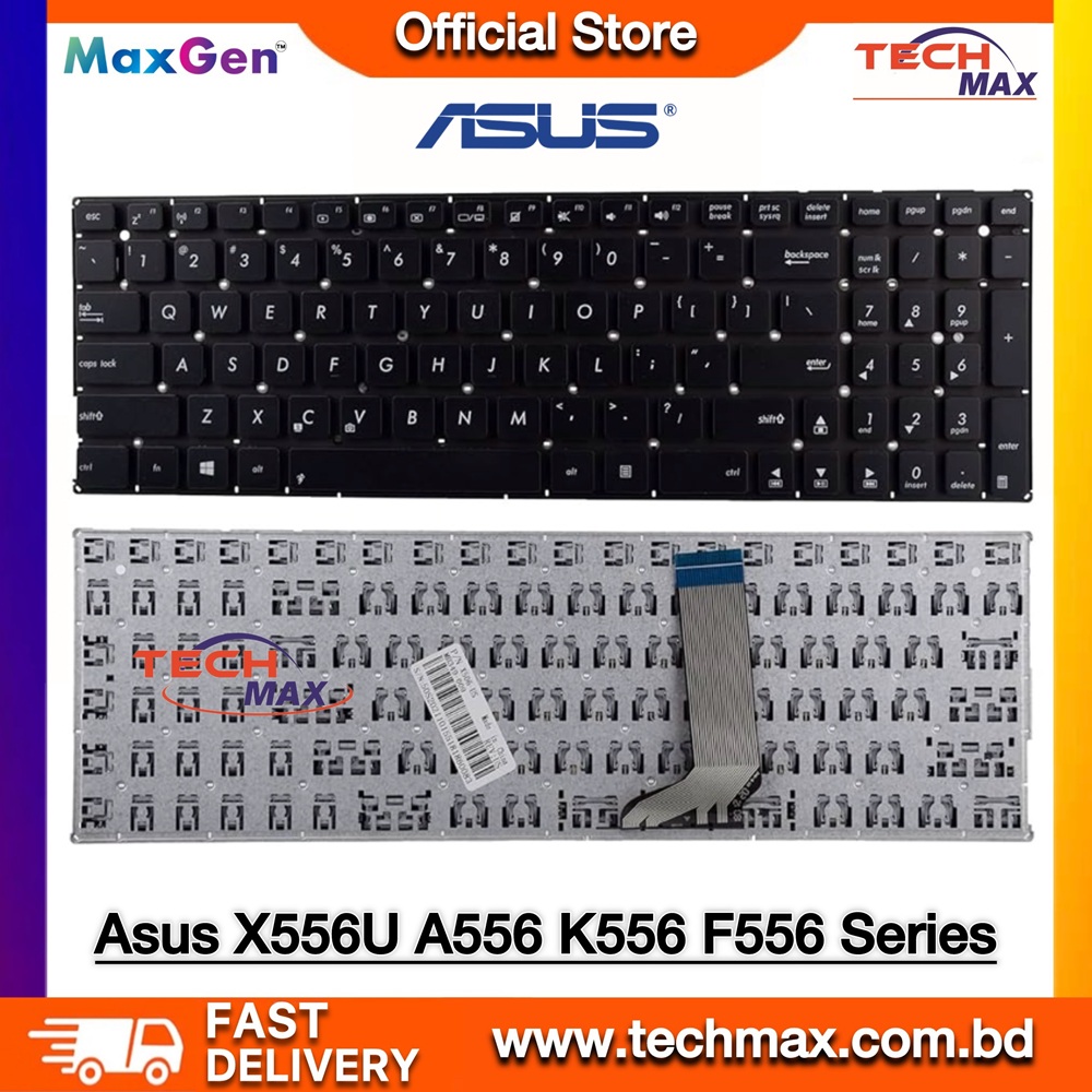 ASUS X556, X556U, X556UA, X556UB, X556UF, X556UJ, X556UQ, X556UR, X556UV, F556, F556U, F556UA, F556UB, F556UF, F556UQ, A556, A556U, A556UA, A556UB, A556UF, A556UJ, A556UR, A556UV, K556, K556U Series Laptop Keyboard 1 ASUS X556 F556 A556 Series Laptop Keyboard For ASUS X556 X556UA X556UB X556UJ F556 A556 A556U K556 Laptop Keyboard